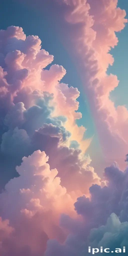 pastel rainbow aesthetic wallpaper