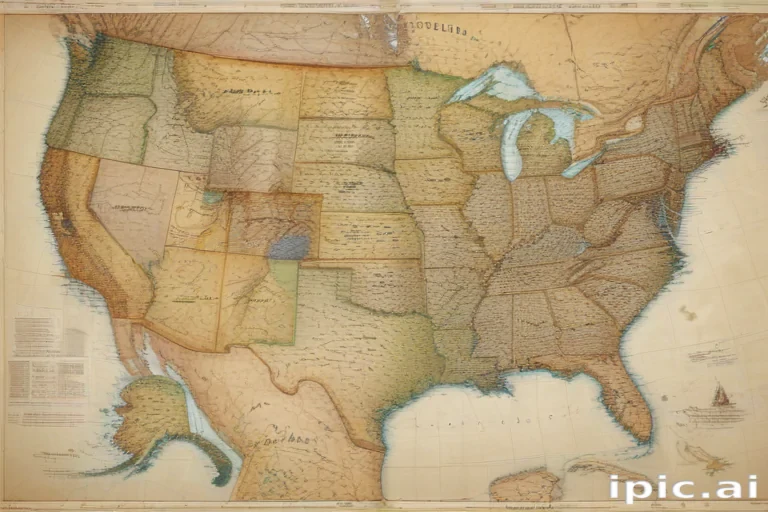 map of the united states of america