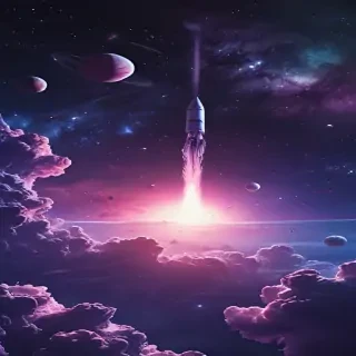 space wallpaper aesthetic