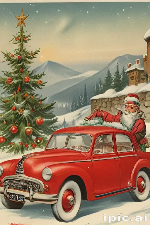 printable vintage christmas images