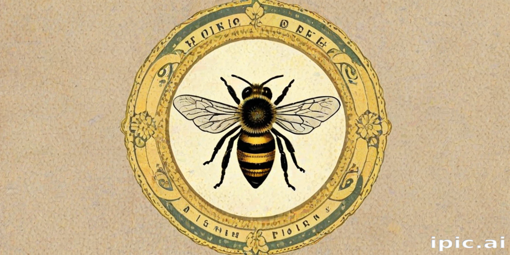 free vintage bee printables