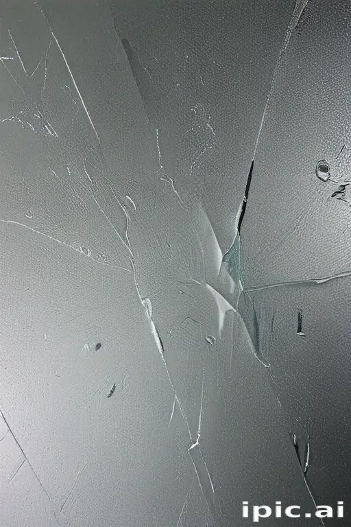 broken glass overlay