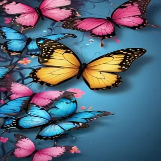 background wallpaper butterfly