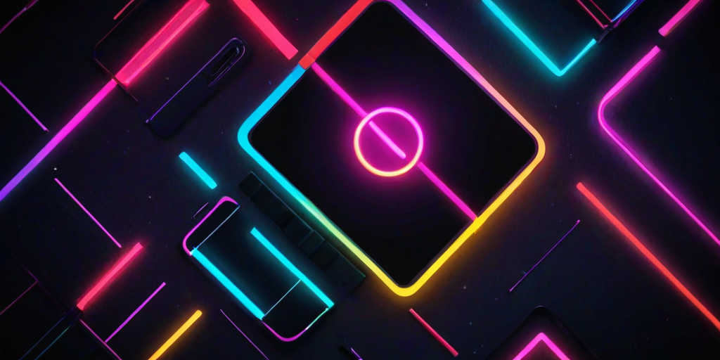 neon phone backgrounds