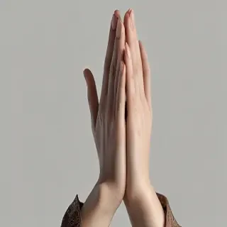 praying hands transparent background