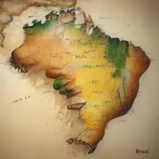 brazil map