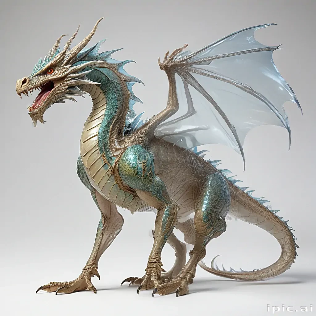 transparent dragon