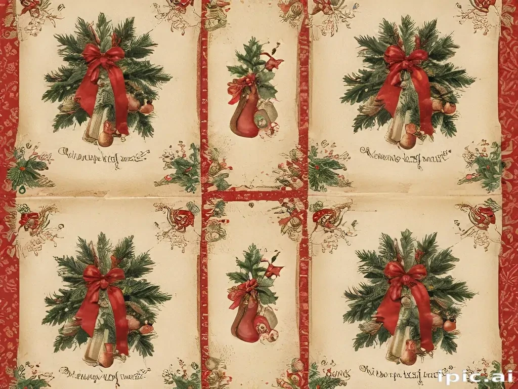printable vintage christmas images