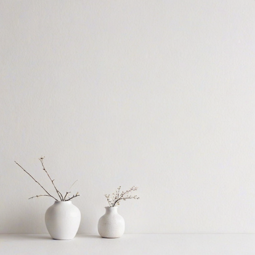 minimalist white aesthetic wallpaper