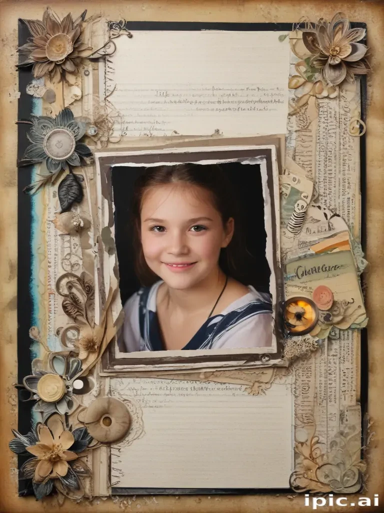 background of scrapbook