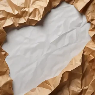 crumpled paper overlay
