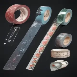 transparent washi tape png
