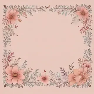 floral page borders