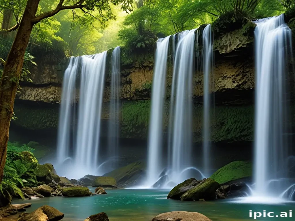 desktop waterfall backgrounds