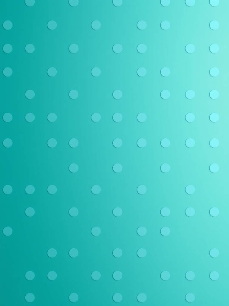 Generate a high-quality image of a teal background with evenly spaced light blue semi-circular dots, using a DSLR camera, 50mm lens, f/2.8 aperture, ISO 100, shot from a straight-on view in soft natural light.