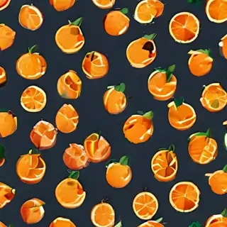 orange cute wallpaper