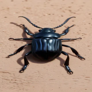 black beetle