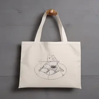 mock up tote bag
