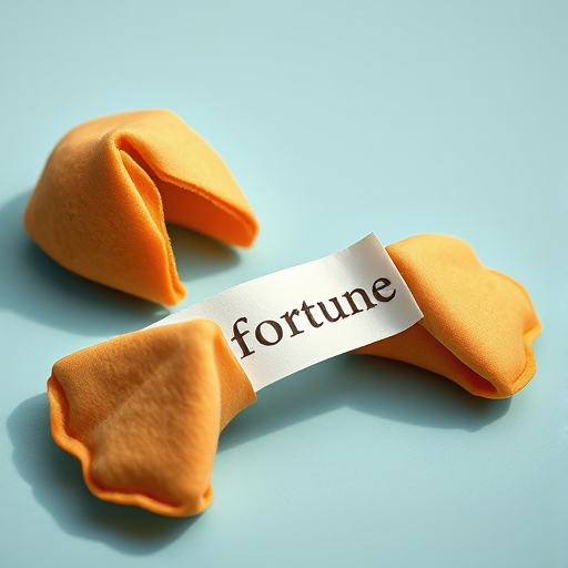 Create a high-resolution illustration of three fortune cookies: one intact, one cracked open with a fortune slip partially visible, and one fully opened, displaying the slip, use a macro lens, F-stop 2.8, ISO 100, 50mm focal length, natural lighting for soft shadows and vibrant colors.