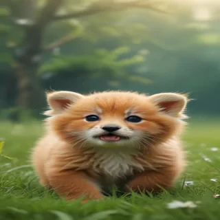 cute animal background