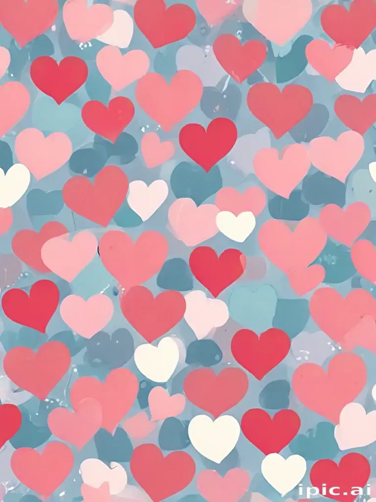 cute heart background