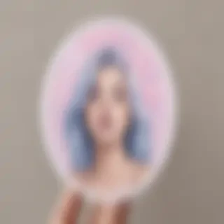 transparent aesthetic sticker