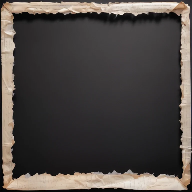transparent background ripped paper