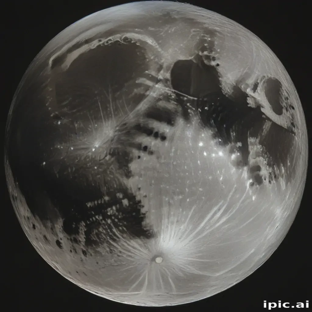 moon frawing