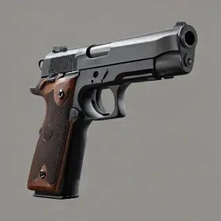 gun with no background