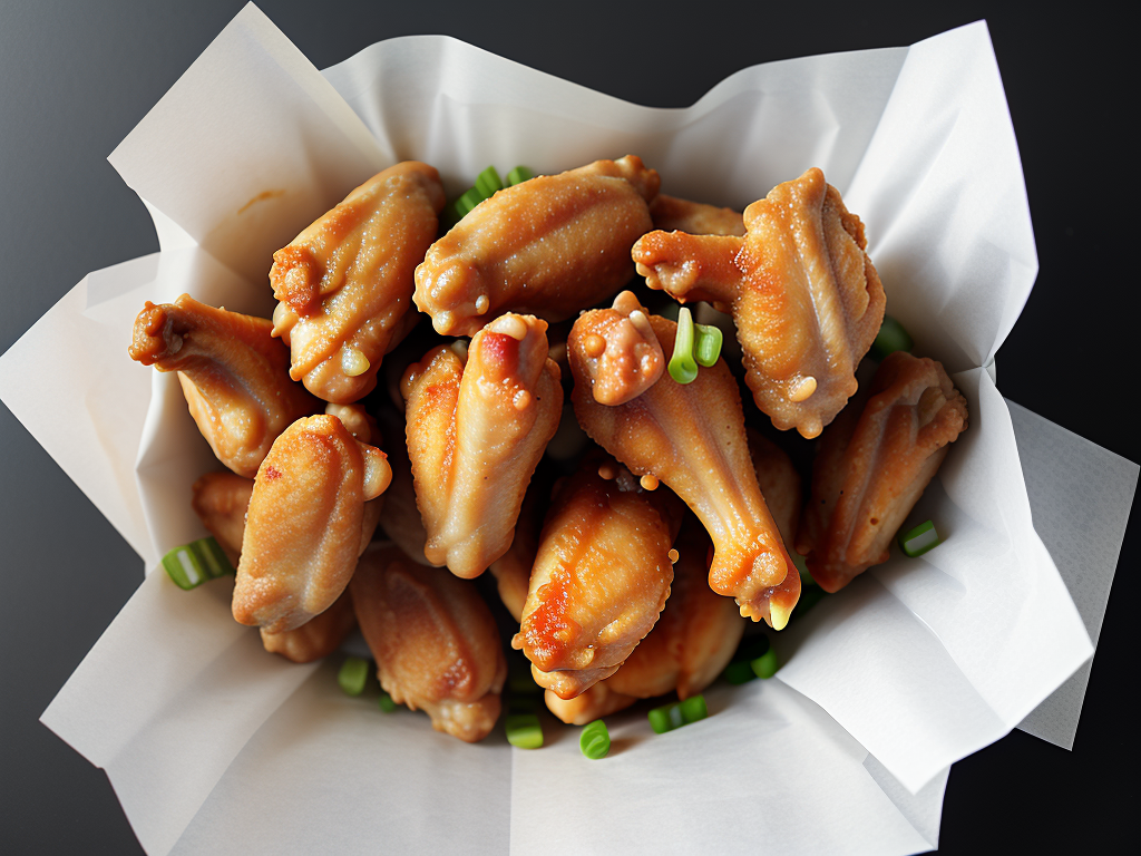 frozen deep fried chicken wings