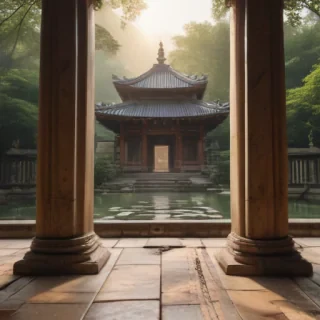 temple background