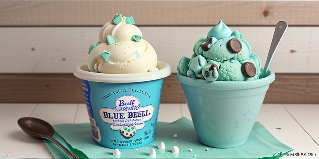 blue bell mint chocolate chip ice cream