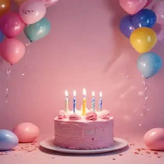 aesthetic birthday wallpaper