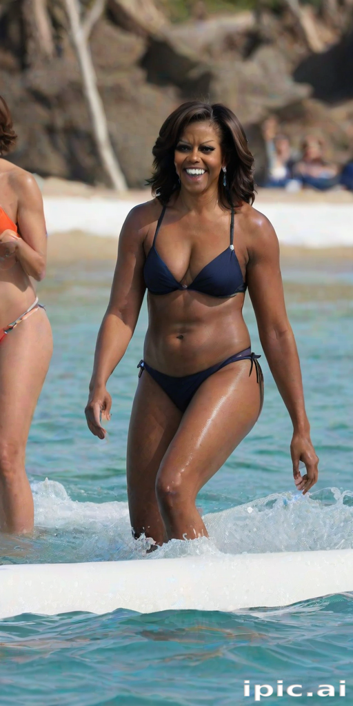 michelle obama in bikini