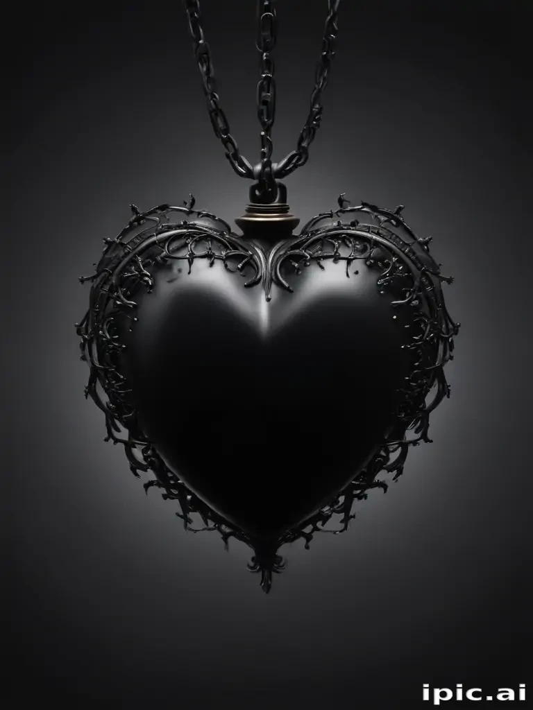 black heart pic