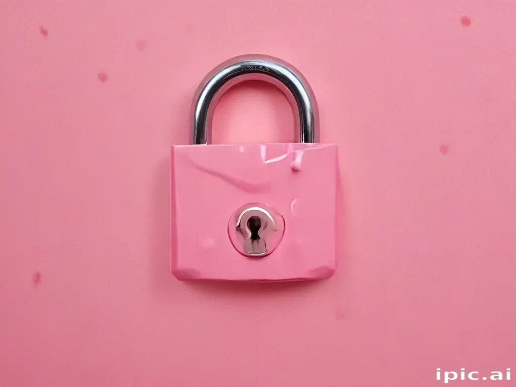 pink lock screen