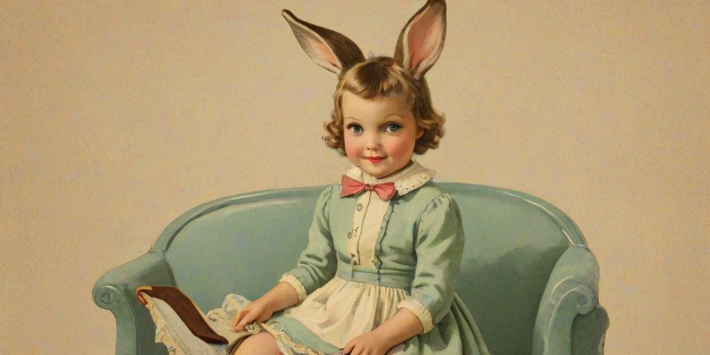 vintage bunny