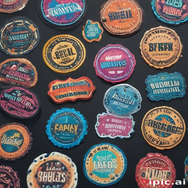 stickers mockup