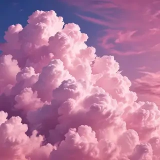 pink clouds wallpaper