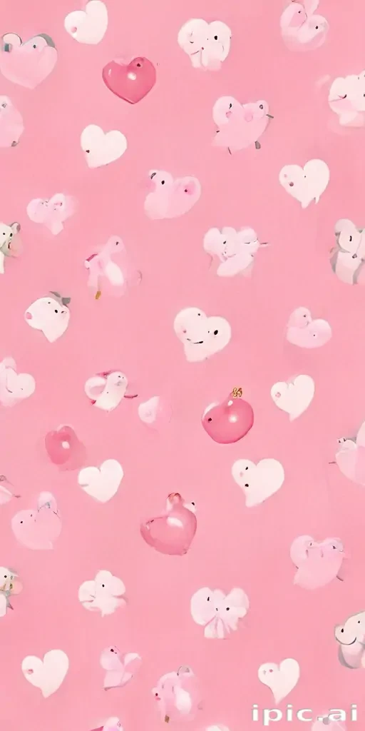 cute background pink