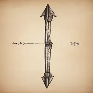 hand drawn arrow