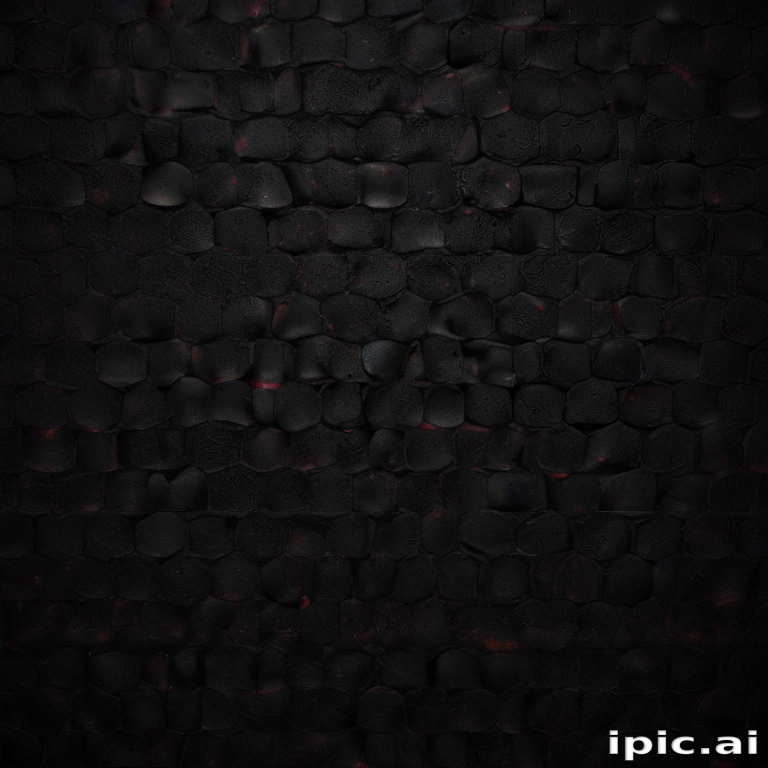 Abstract Dark Textured Surface with Subtle Depth and Intriguing Patterns