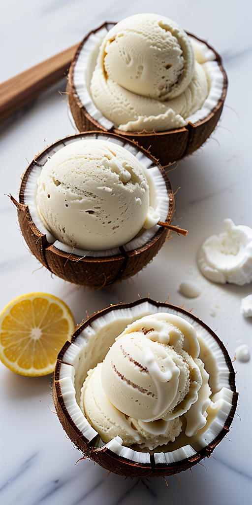 proof coconut rum ice cream