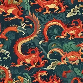 dragons background