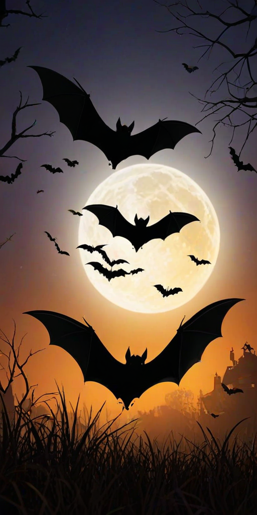 pics of halloween bats
