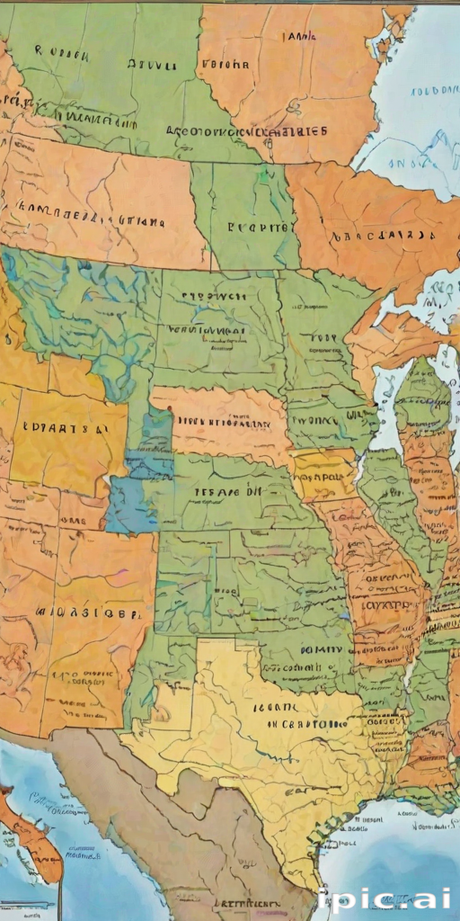map of the usa states