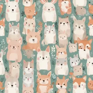 cute animal background