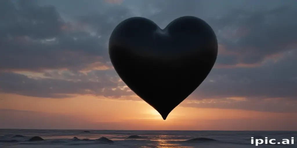 image black heart