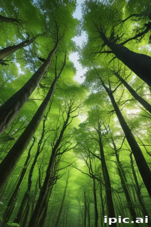 green forest aesthetic