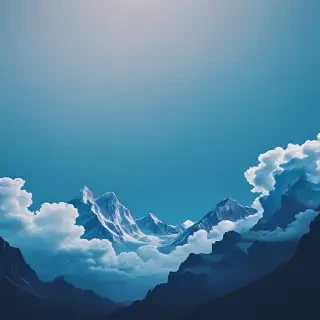 blue iphone wallpaper aesthetic